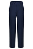 Costumes bleu marine 3 pièces à simple boutonnage slim fit Peak Lavers pour hommes