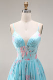 Une robe de bal longue robe de bal en mousseline fleur rose rose A à volants