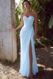 Robe de dîner de répétition sans bretelles blanches froncées