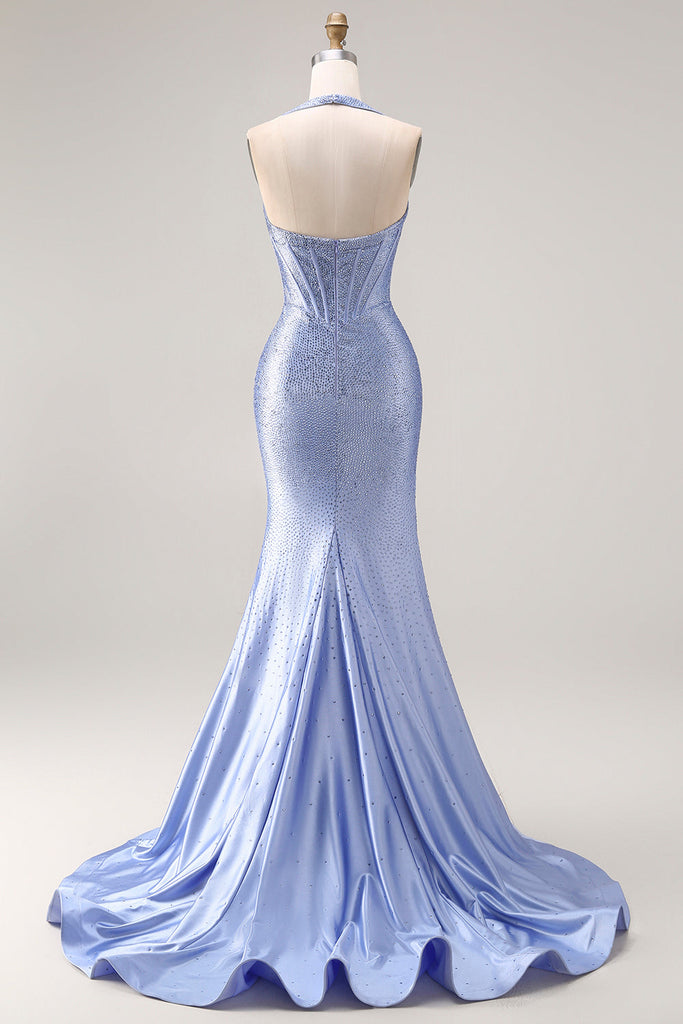 Perruque De Sirène Bleue Smiffys Avec Perles - Accessoire Costume Fantaisie