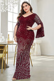 Robe noire de mère de la mariée à col en V à paillettes