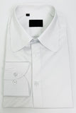 Chemise blanche à manches longues unies Combinaison slim