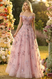 Blush dénudé Une robe de bal longue à paillettes Corset Line