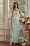 Corset A-Line en mousseline Sage poussiéreux