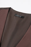 Costumes de bal pour hommes en 3 pièces bleus à un bouton à pointe
