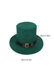 Veste de smoking rétro verte Shamrock Slim Fit avec chapeau