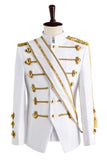 Costumes noirs à simple poitrine pour hommes avec paillettes