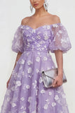 Robe midi midi rose à lignes dénudées, avec dentelle dans le dos