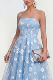 Robe fleurie midi lilas midi sans bretelles sans bretelles avec poches