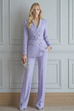 Costumes de bal de promo 2 pièces à revers lil, boutonnage double boutonnage et coupe slim