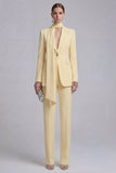 Costumes de bal de bal bleus simple croisée à simple croison slim
