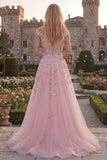 Corset de bal long en tulle perlé à perles bleu scintillant en épaule décollée