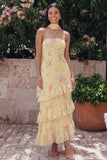 Robe longue de mariage invitée longue à motifs de mariage blanche blanche rose en chiffon et écharpe de col