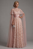 Robe de mère de mariée à la ligne A Strapless perlée