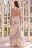 Robe Maxi de plage à dos ouvert ouvert avec une ligne de roue longue à dos ouvert et abricot