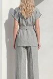 Costumes féminins 2 pièces Grey Peak avec ceinture