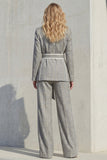 Costumes féminins 2 pièces Grey Peak avec ceinture