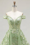 Corset vert pince à épaules dénudées, corset fleuri fleuri avec volants