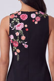 Robe noire bodycon bodycon mini