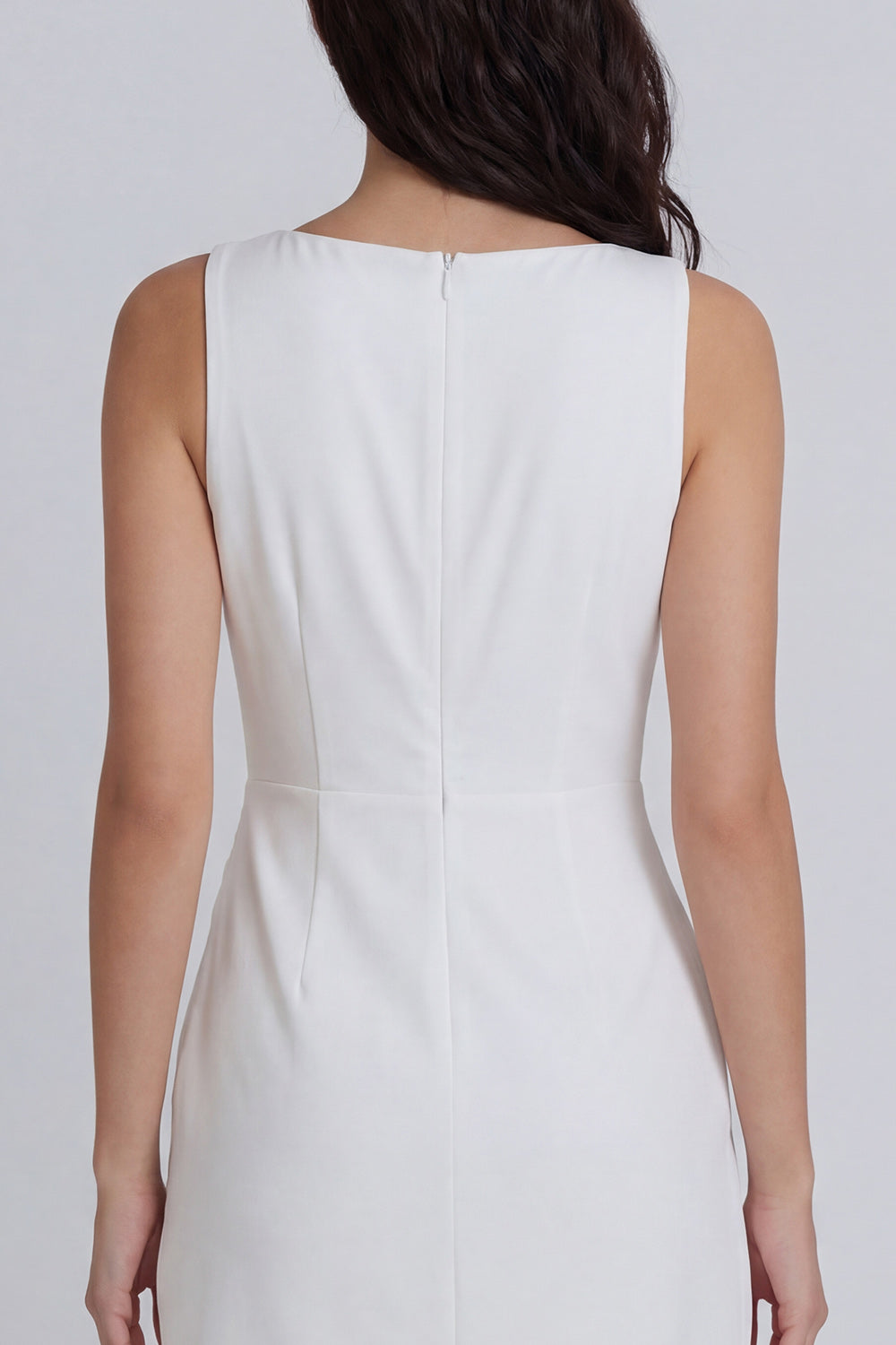 Bodycon Robe ZAPAKA Women, robe bodycon bodycon en ivoire avec une robe de remise de ...