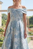 Robe longue de mère de la mariée en A-line A-line dénudée