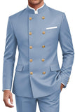 Combinaisons double croisée bleu marine