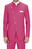 Costumes de bal de bal Royal Blue Simple Boutonnés 2 pièces pour hommes