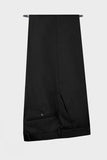 Costumes de mariage pour hommes en châle noir 2 pièces à revers d’un bouton, perles