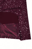 Costumes noirs 2 pièces à paillettes en châle unique à un bouton, costumes pour hommes