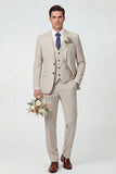 Costumes de bal pour hommes à boutons simples gris foncé en 2 pièces