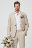 Costumes de mariage homme en deux pièces à revers Sky Blue Peak Un Bouton