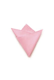 Mouchoir de poche en satin noir