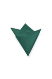 Mouchoir de poche en satin noir
