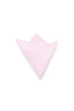 Mouchoir de poche en satin noir