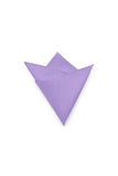 Mouchoir de poche en satin noir