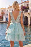 Robe de rentrée à la maison en tulle en V à col en V à col en V