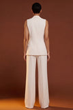 Costumes féminins Cheval Ivoire 2 Pièces à Bouton, Skinless Slim Fit