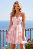 Robe de rentrée à la maison A Pink Sequin Pink