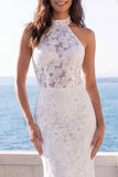 Robe de mariée en traîne florale sirène en ivoire en ivoire