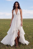 Robe de mariée bohème en chiffon A Ivory Hitter