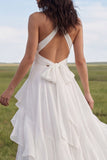 Robe de mariée bohème en chiffon A Ivory Hitter