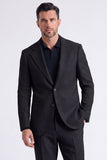 Costumes formels pour hommes à simple boutonnage en kaki clair 2 pièces à poignée simple