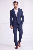Costumes formels pour hommes à simple boutonnage en kaki clair 2 pièces à poignée simple