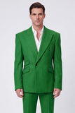 Costumes noirs 2 pièces à revers pointu à bouton, un bouton, costumes de bal pour hommes