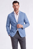 Blazer homme Sage à boutons simples à revers de sauge