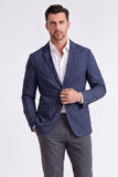 Blazer homme Sage à boutons simples à revers de sauge