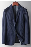 Blazer homme Sage à boutons simples à revers de sauge