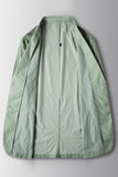 Blazer homme Sage à boutons simples à revers de sauge