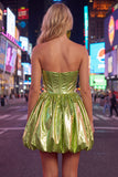 Robe de la rentrée à la maison en corset vert A en ligne A et fronceuse