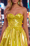 Robe de la rentrée à la maison en corset vert A en ligne A et fronceuse